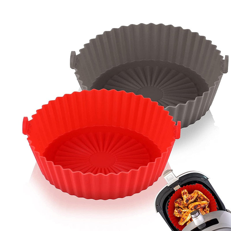 Reusable Air Fryer Silicone Baking Tray Liners BPA Free